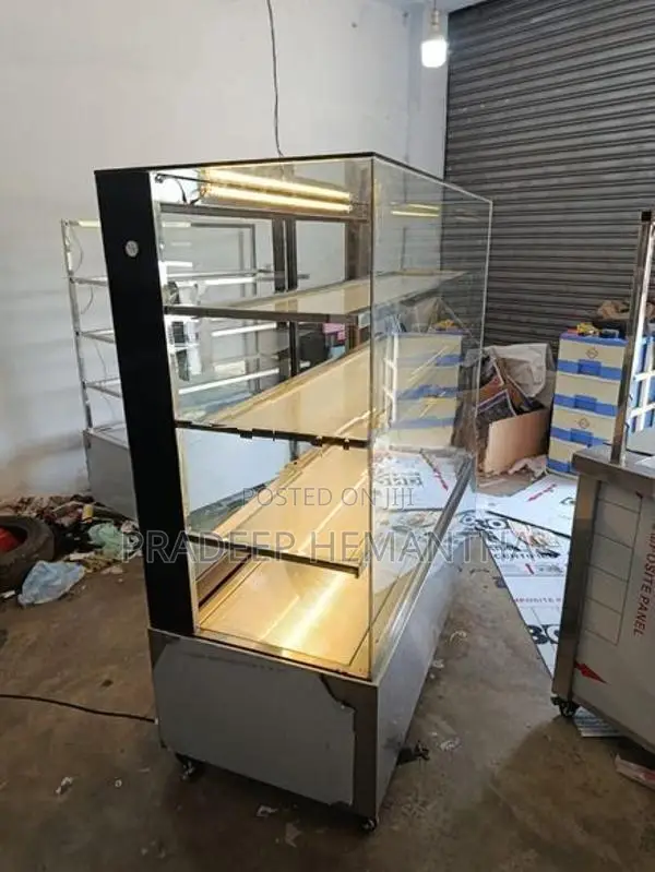 Stainless Steel Display Cupboard