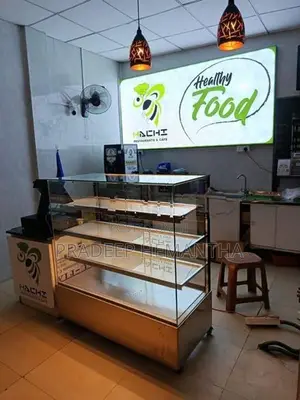 Stainless Steel Display Cupboard