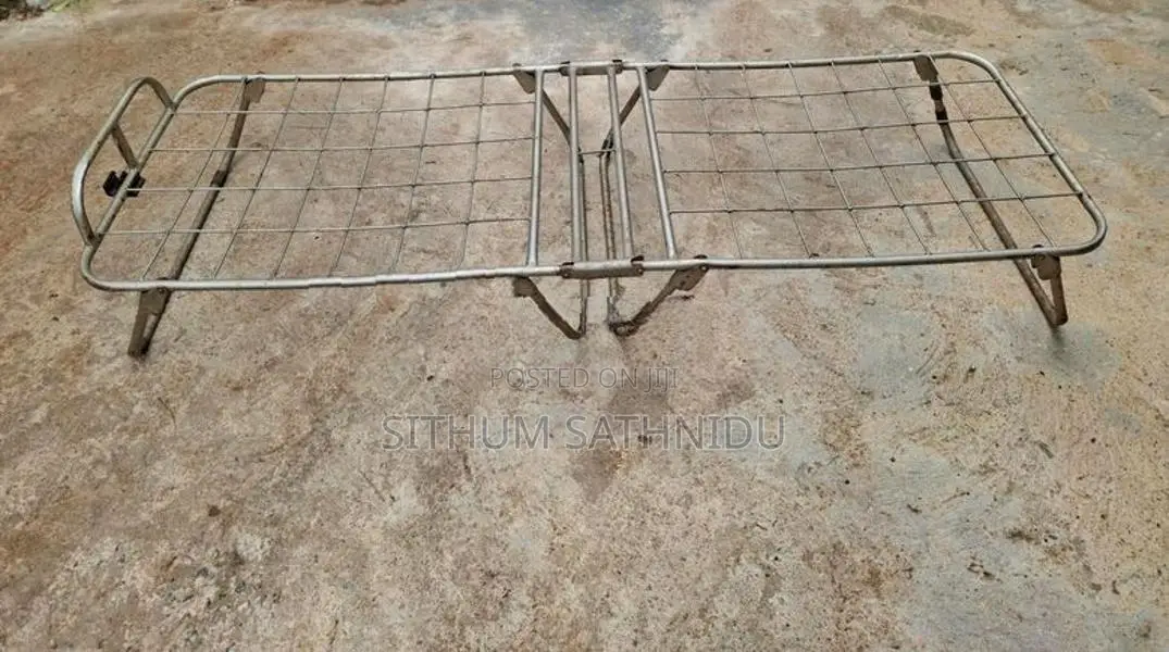 Foldable Steel Single Bed