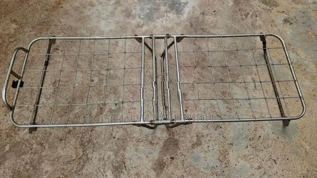 Foldable Steel Single Bed