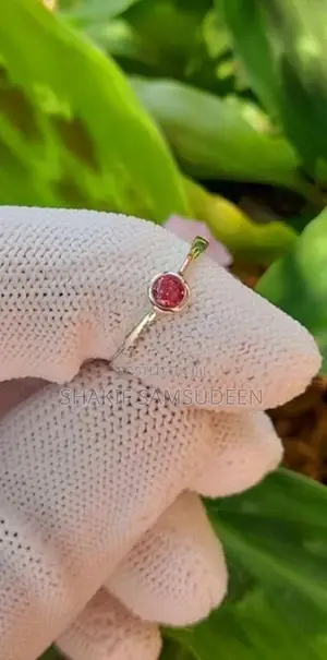 Silver Sapphire Ring