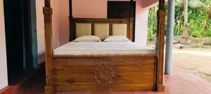 Luxury Teak Canopy Bed