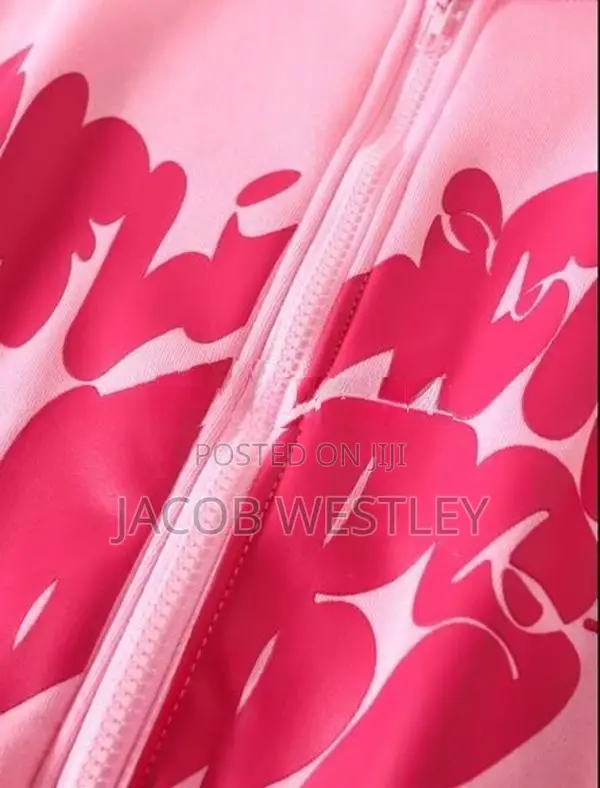 Pink Zip up Hoodie