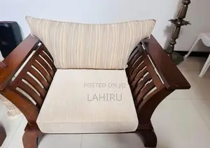 Teak Wood Sofa Set 3+2+1 + Coffee Table