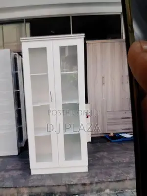 White Glass Cupboard