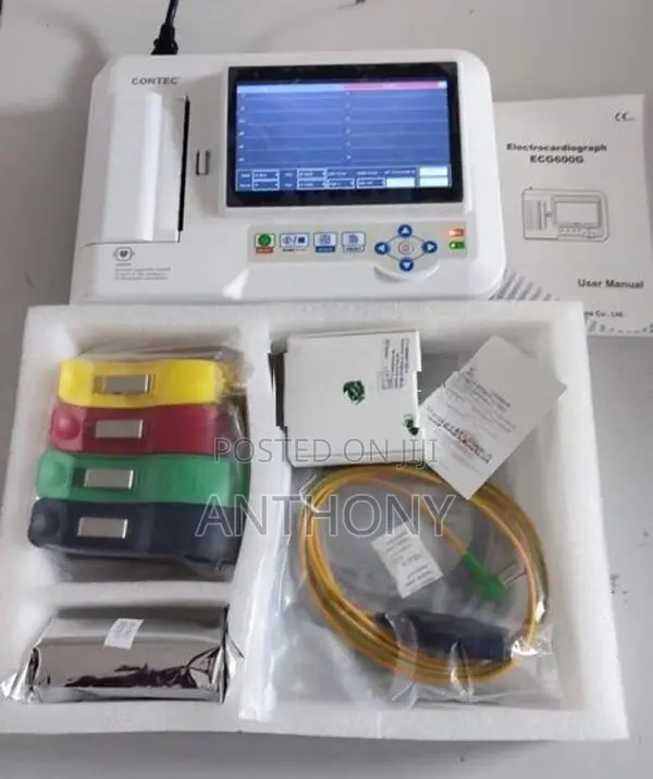 CONTEC Touch 6-Channel Electrocardiograph 12-Lead ECG/EKG Machine