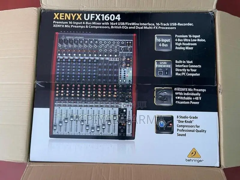 Behringer XENYX UFX1204 16-track USB Recorder Mixer