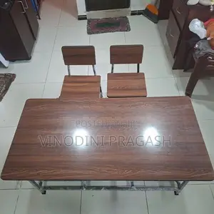 Study Table With Chairs