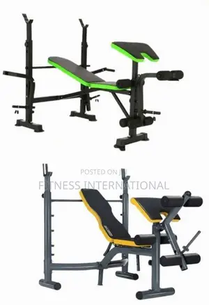 Brand New Bench Dumbbell Weight Plate Loaded Home Gym