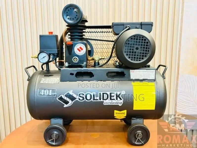 SOLIDEK 40L Belt Type Air Compressor