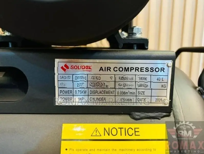 SOLIDEK 40L Belt Type Air Compressor