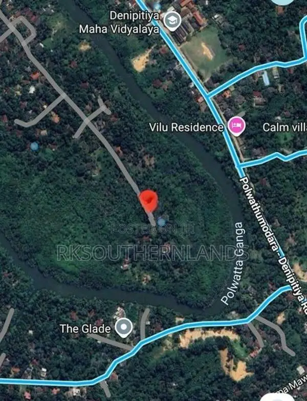 River View land for sale in Weligama