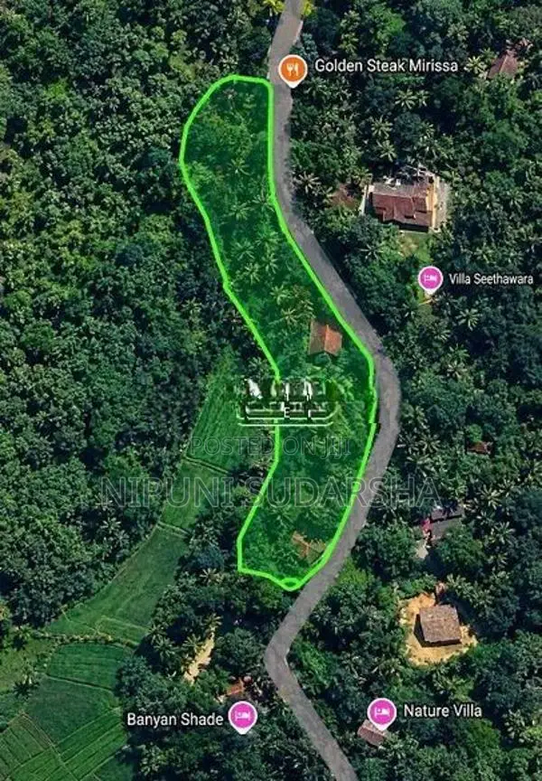 Mirissa Tourists Zone - 84 Perches Land With 02 Houses For Sale
