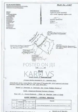 Prime Residential 14.7p Land in Aniwatte Road