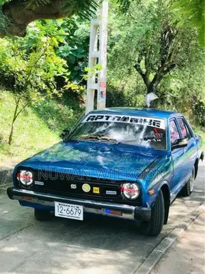 Nissan Sunny Blue 1980