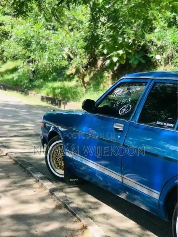 Nissan Sunny Blue 1980
