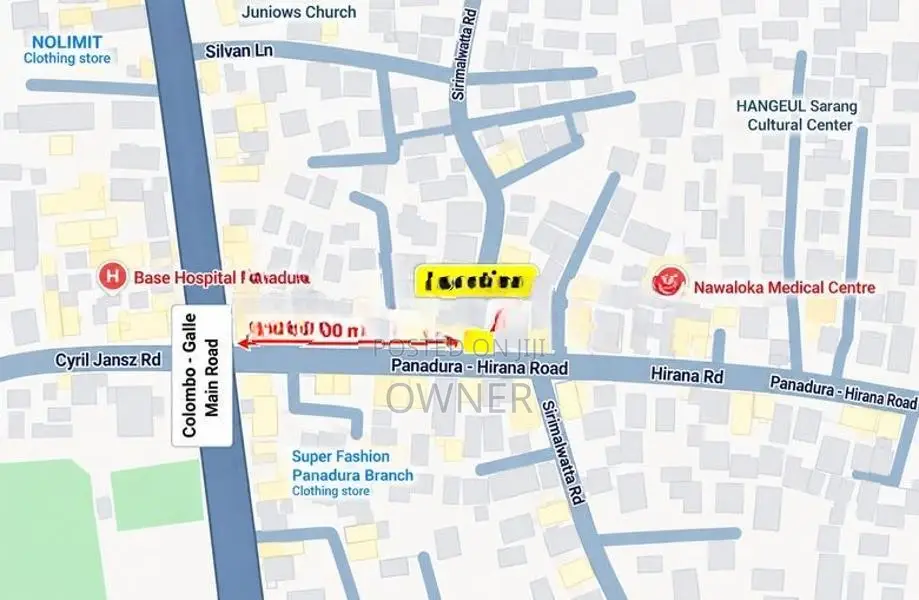 Commercial Space for Rent - Panadura Town