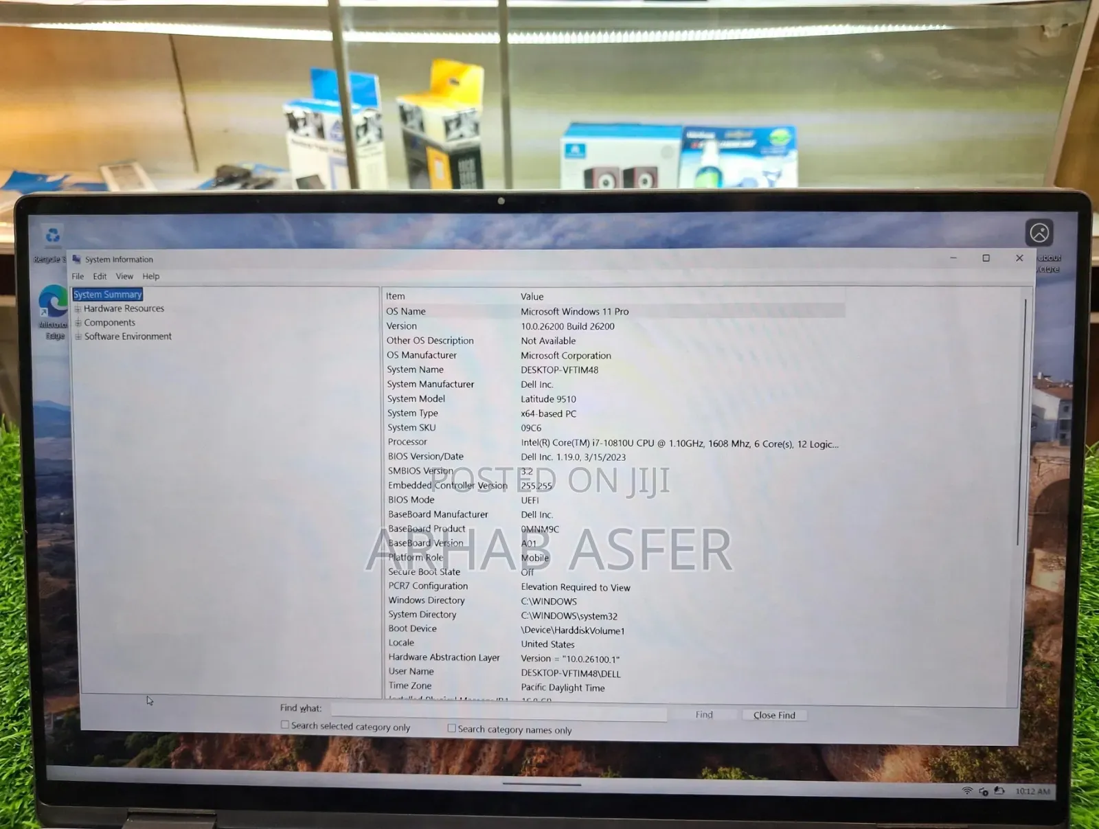 Laptop Dell Latitude 9510 16GB Intel Core i7 SSD 512GB