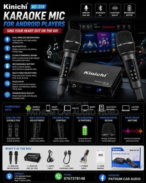 Kinchi Karaoke Mic For Android Player