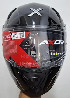 Axor Street Solid Black Helmet (M) Size