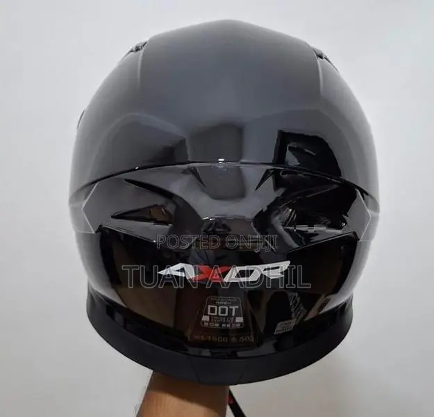 Axor Street Solid Black Helmet (M) Size