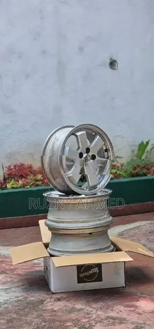 JDM Style 5-Spoke Alloy Wheels – Set of 4 Size 15