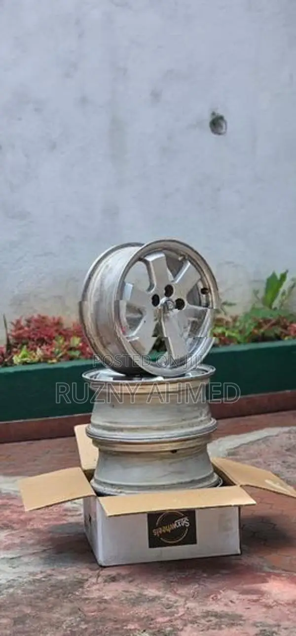 JDM Style 5-Spoke Alloy Wheels – Set of 4 Size 15
