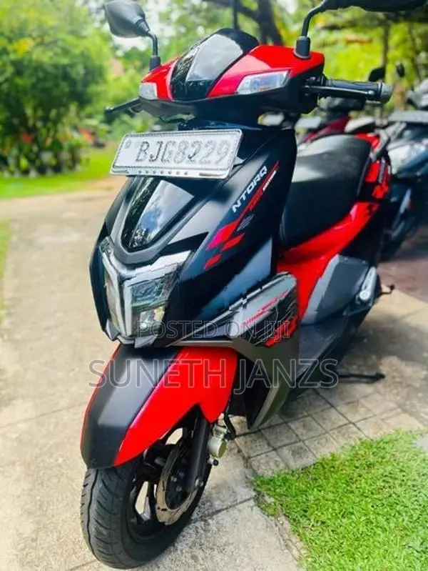 TVS Ntorq Red /Black 2024