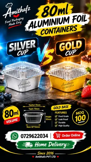 80ml Aluminum Foil Bake Dessert You Want Results Only for Shop Near Me