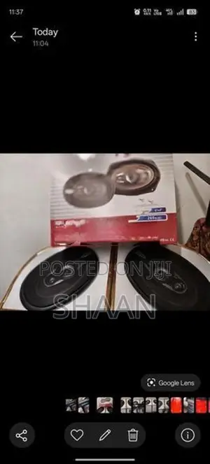 Pyramid 6x9 Vehicle Speakers and Box