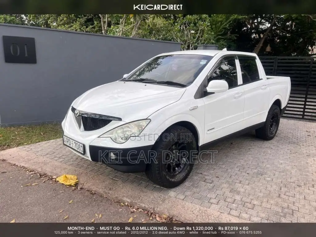 SsangYong Actyon Sport 2012 Pickup (Used)