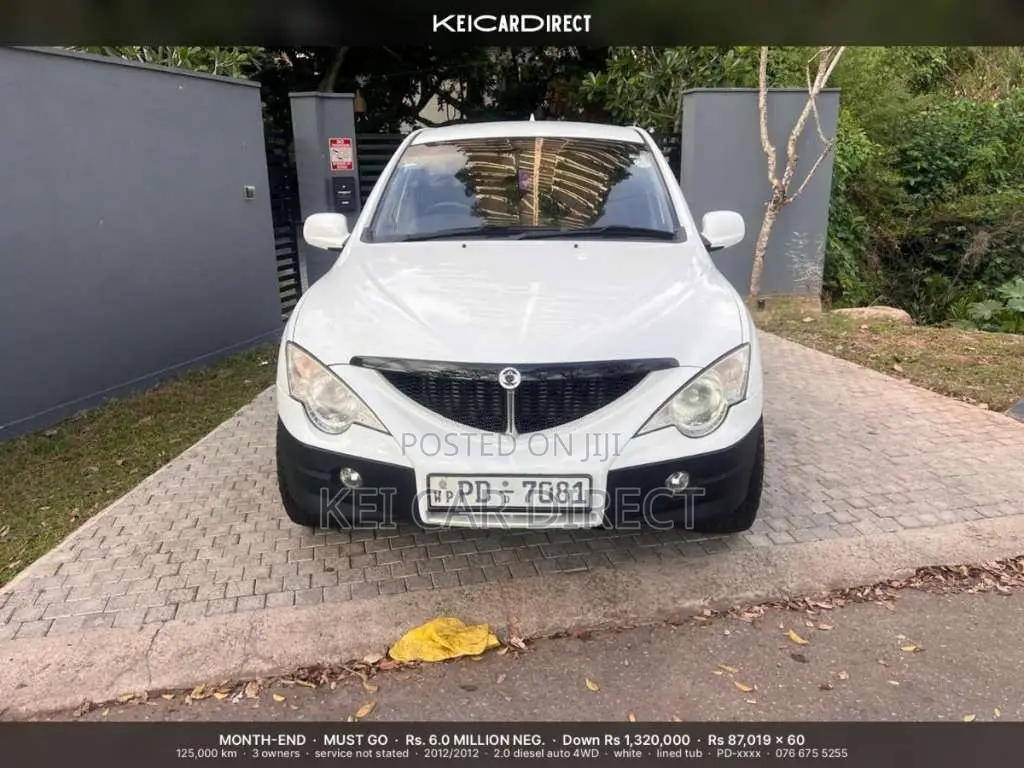 SsangYong Actyon Sport 2012 Pickup (Used)