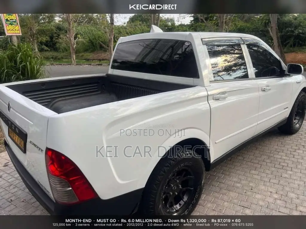 SsangYong Actyon Sport 2012 Pickup (Used)