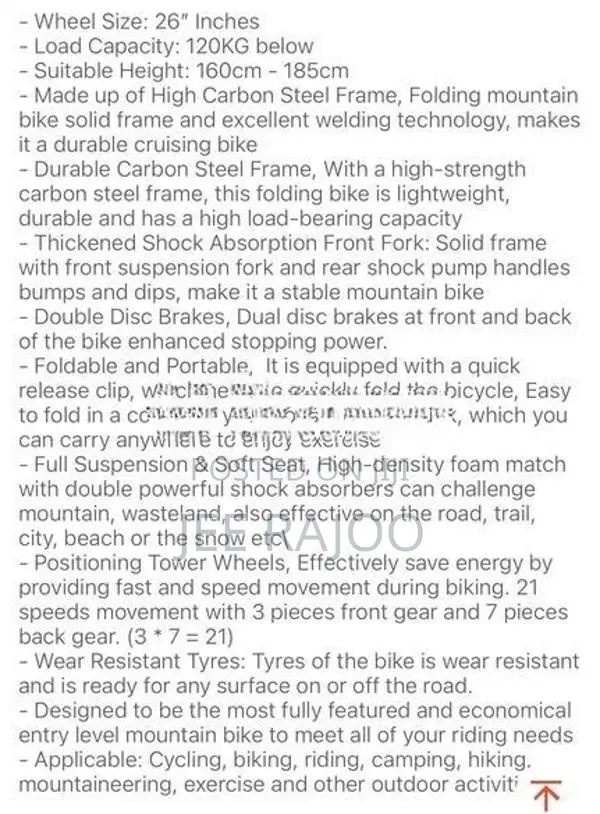Mountain Bicycle