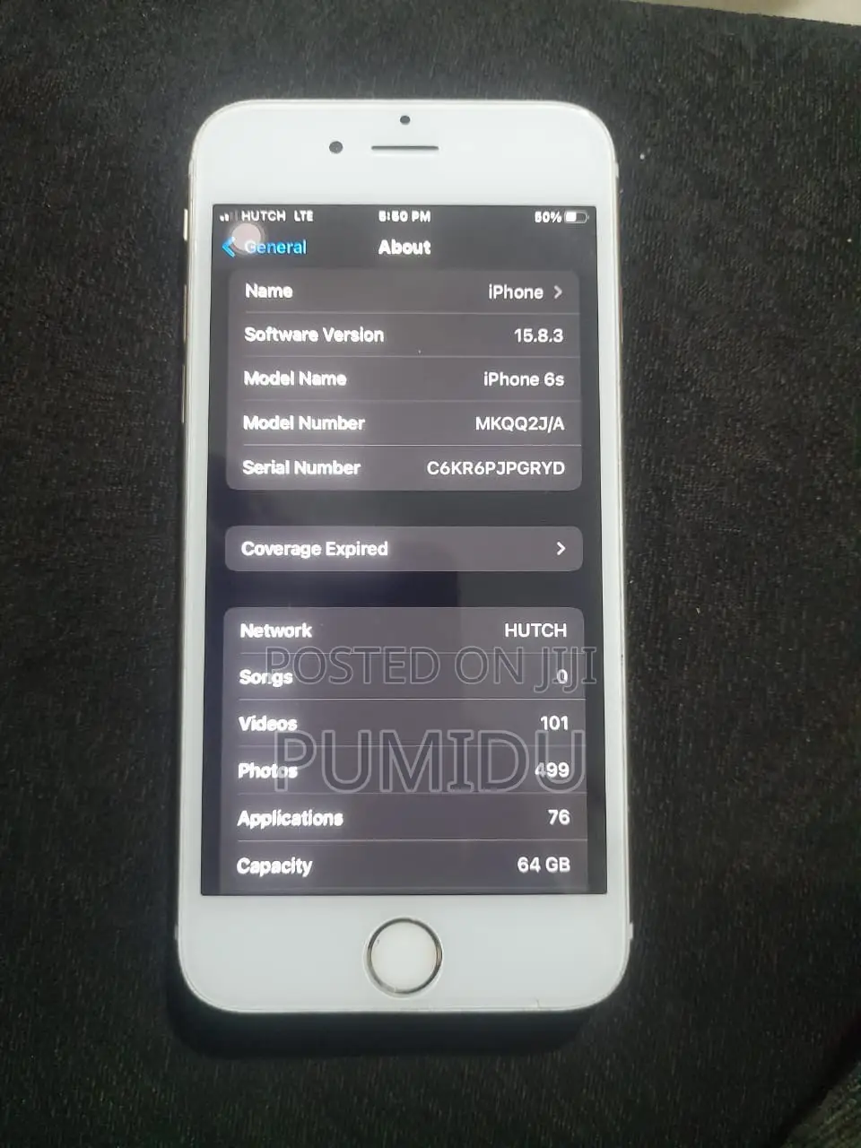 Apple iPhone 6s 64 GB Gold