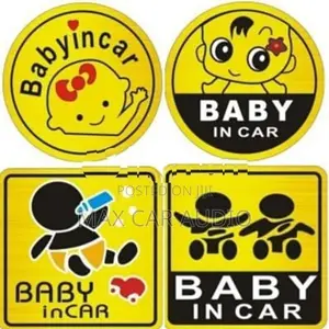 Baby In Car Sticker