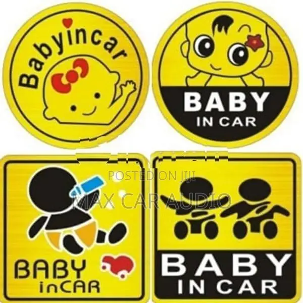 Baby In Car Sticker