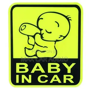 Baby In Car Sticker