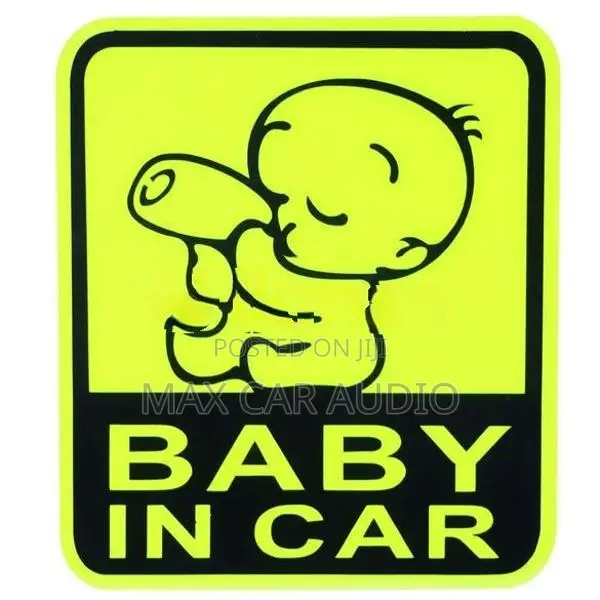 Baby In Car Sticker