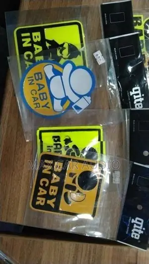 Baby In Car Sticker