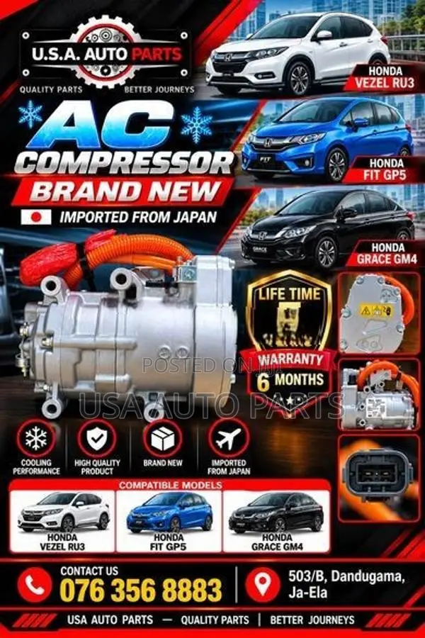 Honda fit GP5 ac compressor