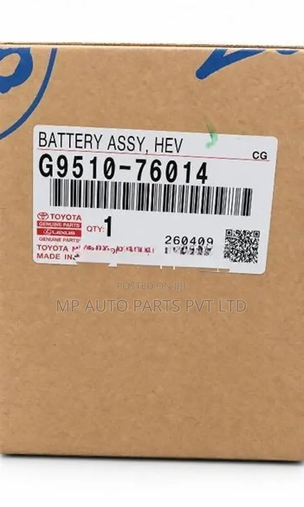 Toyota Axio Brand New Hybrid Battery