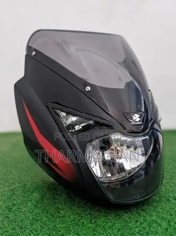 Bajaj Pulsar 180 Headlight Set Red/black