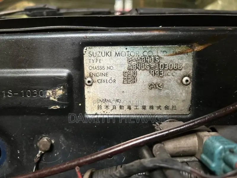 Suzuki Cultus 1986