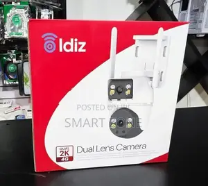 Idiz 4G DUAL LENSE FULL COLOR 2K WIRELESS CAMERA 02 SET