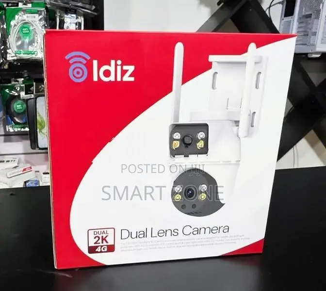 Idiz 4G DUAL LENSE FULL COLOR 2K WIRELESS CAMERA 02 SET