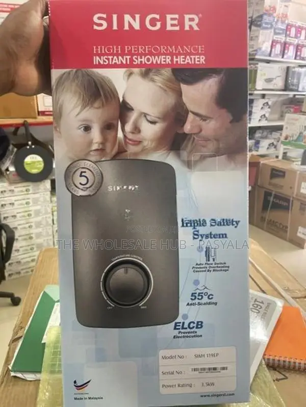 Singer Hot water Shower 🚿 119EP