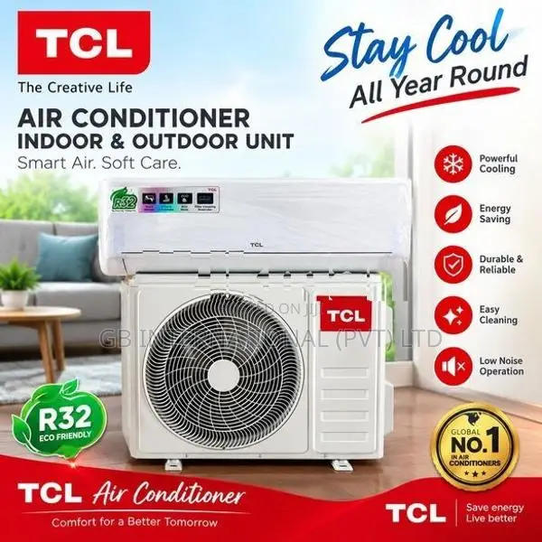12000BTU TCL Non Inverter (Anti-Corrosion Protection technology) New A