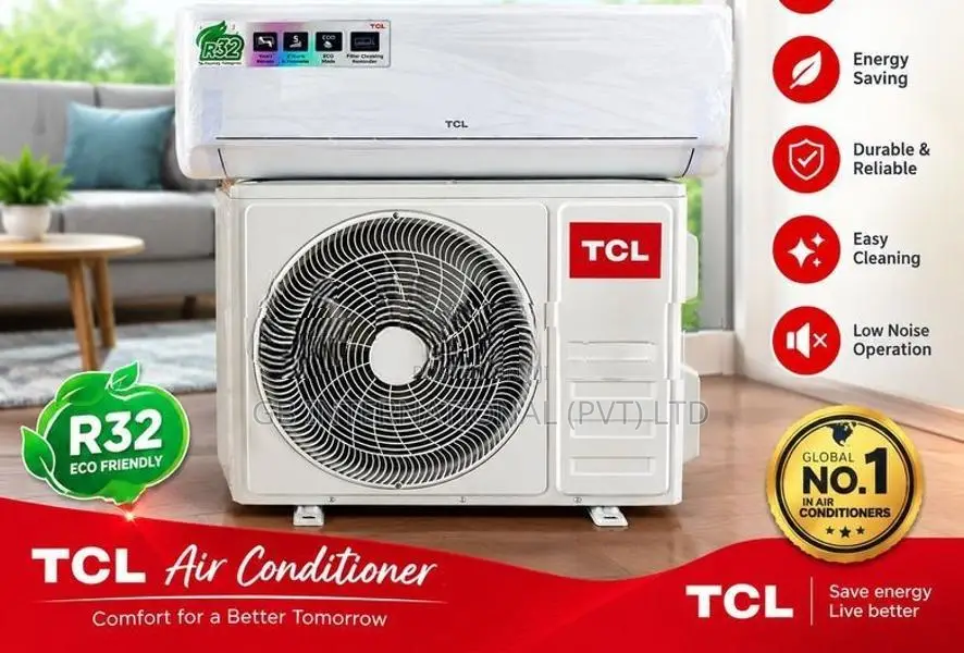12000BTU TCL Non Inverter (SaveIN Series) New AC - R32 Gas Refrigerant