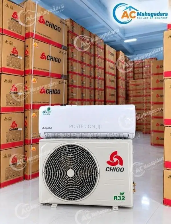 12000BTU CHIGO Non Inverter (R32 Gas Refrigerant) New AC 2026 Model